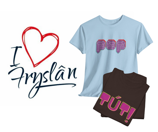 Pop en Tút: De smaak van Friesland op je T-Shirt