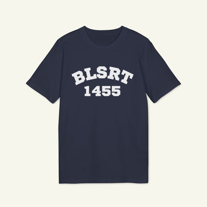 Elfstedentocht t-shirt Friese Elfsteden Bolsward Ditshirt 11STDN blauw